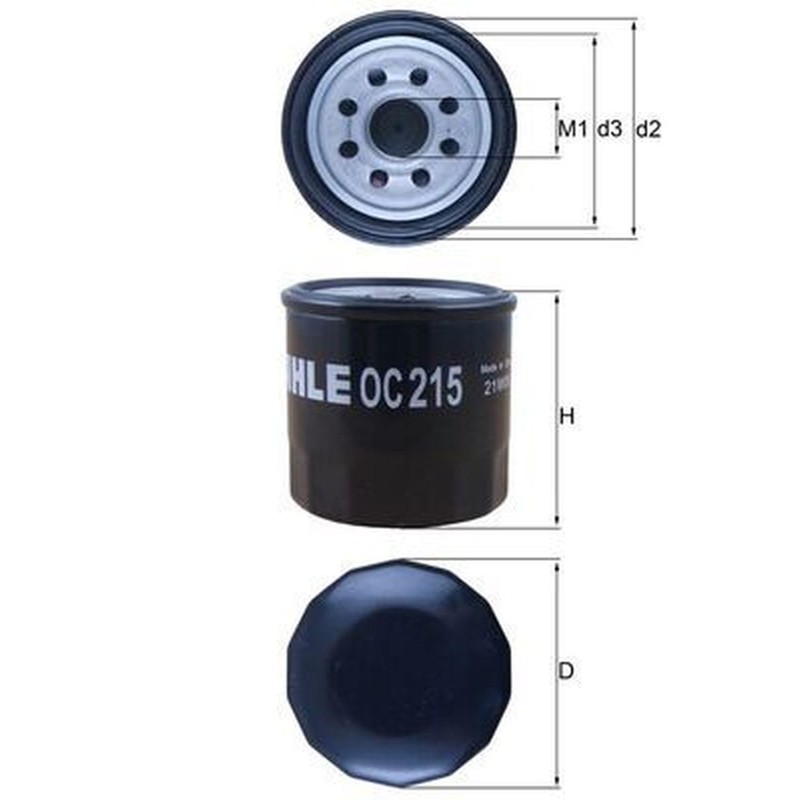 Knecht OC 215 Oil Filter