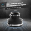 VIALIA Flexible Reducing Sleeve, Diameter 135 x 110 mm, PVC