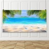 Renaiss 2.5 x 1.2 m Hawaii Ocean Sand Beach Background