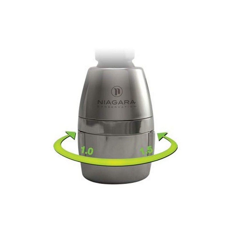 Bi-Max High Efficiency Adjustable Showerhead 1.0/1.5 Gpm. Chrome