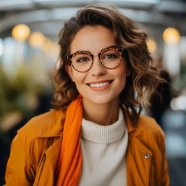 zooxsky 3 Pack Progressive Reading Glasses for Women Men Round Frame Multifocal Readers Fashion Metal Gasket Multi-Focus Glasses(Multicolor, +1.00)