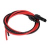 Conectores Par de Rojo, 2pcs Cables de PV de Panel