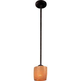 Minka Lavery Pendant Ceiling Lighting 1181-357, Raiden Mini Cone, 1 Light, 100 Watts, Iron