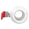 sourcing map Ball Valve, 32mm ID PVC Socket End Shut