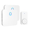 SECRUI Wireless Doorbell, Waterproof Door Bell Chime Kit with 1000FT