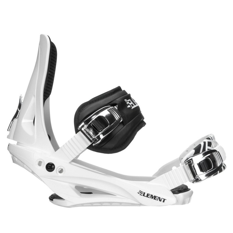5th Element Stealth 3 Snowboard Bindings (White-Small)
