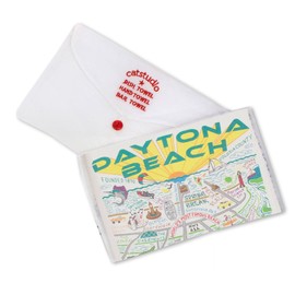 Catstudio Daytona Beach Dish & Hand Towel | Great for Kitchen, Bar, & Bathroom