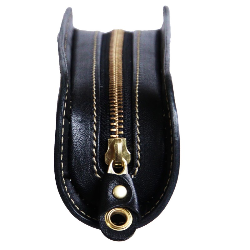 PORCO ROSSO Original Tochigi Leather Pencil Case, Made in Japan,