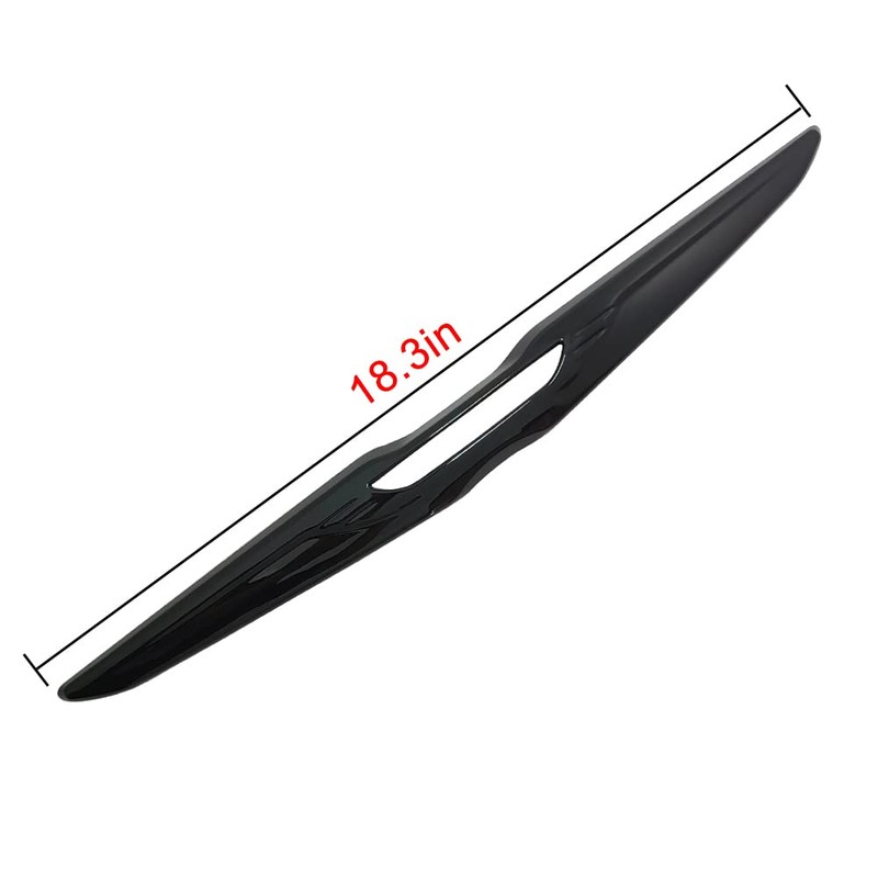 Kolya Glossy Black Exterior Rear Door Trunk Lid Center Emblem