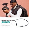 Movo MV-RC100 - Cable atenuador de micrófono macho de 3,5