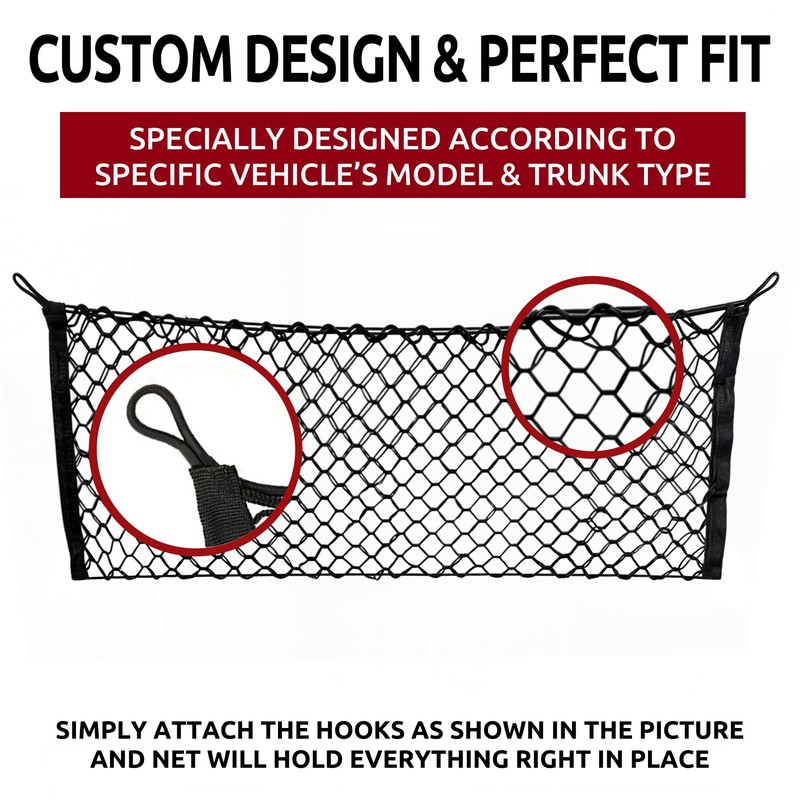 Envelope Trunk Cargo Net for Ford Taurus 2007-2015 New