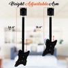 Pyle Adjustable Height TV Ceiling Mount - Swivel and Tilting