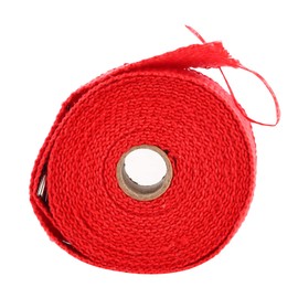 ANKROYU 196.9 x 2.0 x 0.1 in Exhaust Heat Wrap, Abrasion Resistant Alloy Steel Exhaust Header Wrap, Exhaust Header Tape for Automobiles Exhaust Pipes (Verrotten)