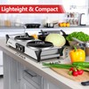 Hot Plate, Techwood Double Burner for Cooking, 1800W Countertop Electric