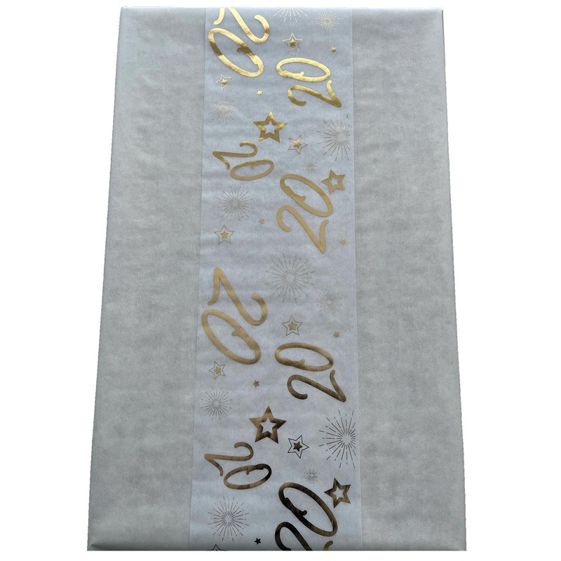 Tralala Fêtes© - 20th Birthday Table Runner - Decorative Table