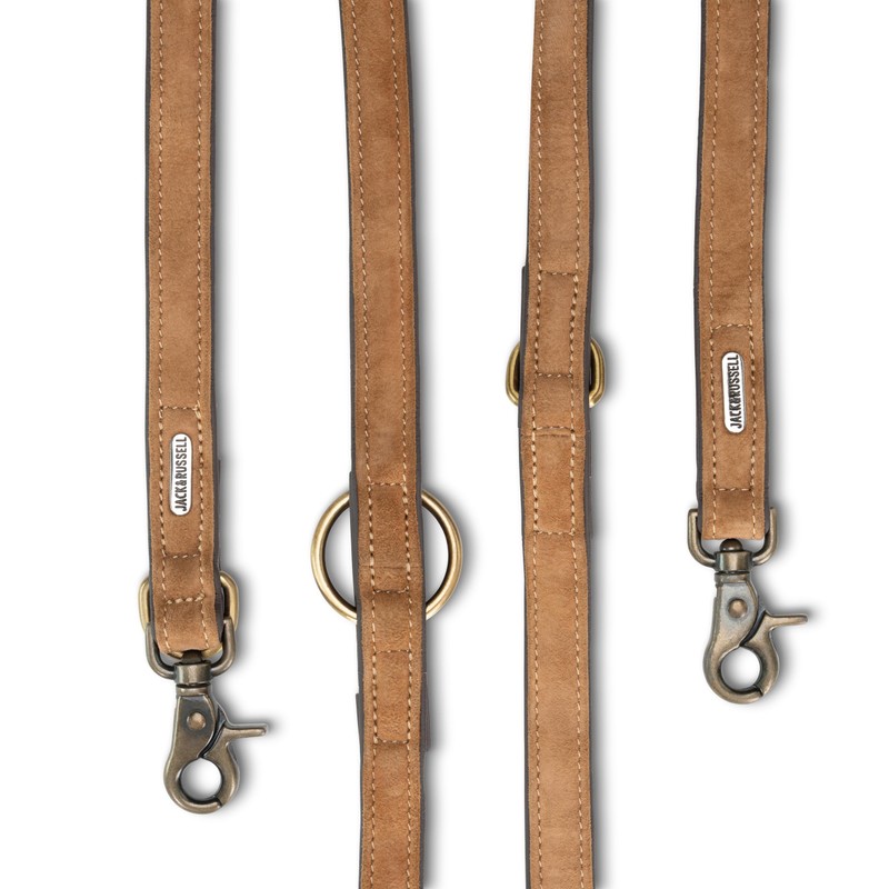 Jack & Russell Leather Dog Lead 2.0 m - Premium