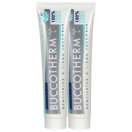 Buccotherm Toothpaste With Thermal Water Whitening and Care Orrganic 2 x 75ml
