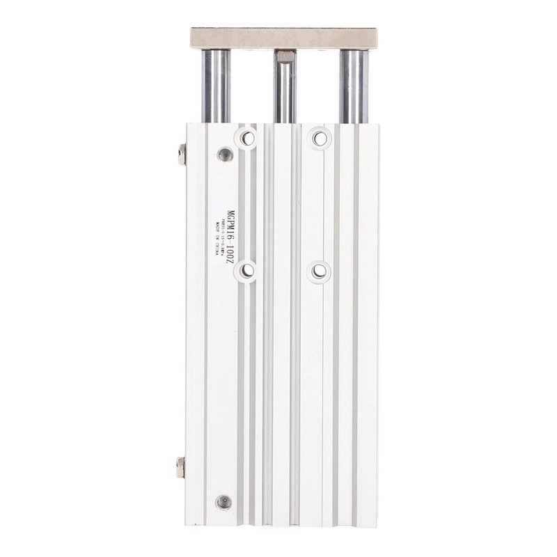 3 Stem Pneumatic Cylinder Aluminum Alloy Double Acting Air Cylinder