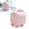 Digital Clock Intelligent Cute Fun Dragon LED Silicone Cartoon Bedside