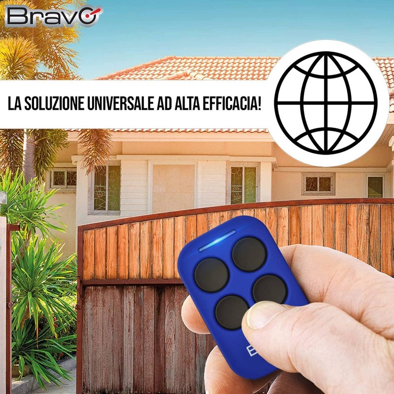Bravo 48814 Remote Control Aladino Door 433 MHz