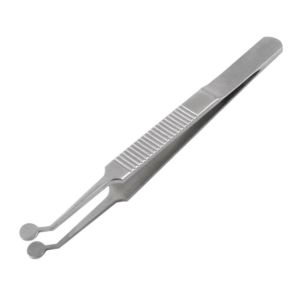 Reicyfang Meibomian Gland Expressor Forceps, Stainless Steel Eyelid Massage Tweezers
