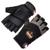 Ergodyne ProFlex 900 Impact Protection Work Gloves, Padded Palm, Half-Finger,