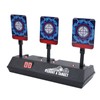 Electronic Shooting Target Auto Reset Scoring Target Sound Light Outdoor