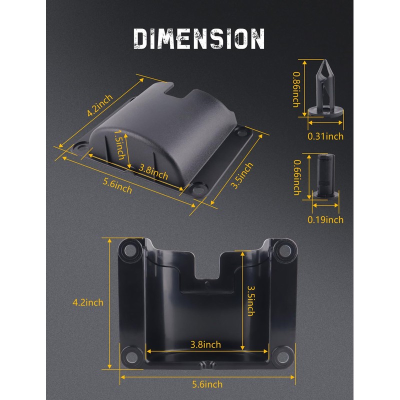 GLOBLED Cup Holder Compatible with Pioneer 700 700-4 1000 1000-5