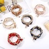 Subiceto 6 Sets Bohemian Stackable Bead Bracelets for Women Stretch