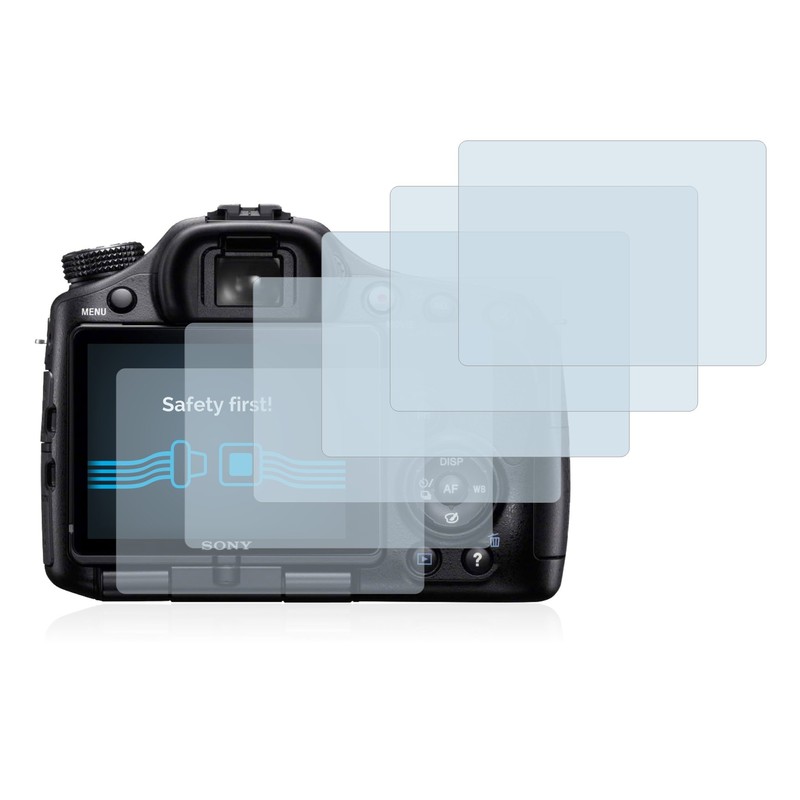 Savvies Pack of 6 Screen Protectors Compatible with Sony Alpha