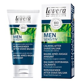 Lavera Natural After Shave Balm For Men, Anti-Irritant, Hydrating, Soothing and Cooling benefits (50ml/1.6 oz)