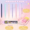 20 Pastel Mechanical Pencil Set, 0.5/0.7mm Cute Pencil Set, Aesthetic
