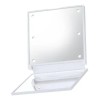 Espejo De Maquillaje Portátil Plegable Con 2 Miniled, 6