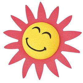 MMTH Cute Big Sunflower Antenna Ball Car Aerial Ball Antenna Topper Decor