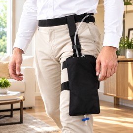 Urinary Drainage Bag Holder for Waist Use – Lightweight Storage Pouch for Catheter Collection Bag Support