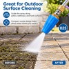 Rotating Turbo Pressure Washer Nozzle for Cleaning – 4000 PSI