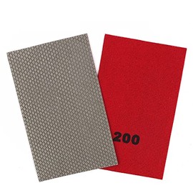 BSRTTOOl Diamond Sandpaper Polishing Abrasive Paper - Sanding Tile Concrete Marble Stone Ceramics Glass (200 Grit)