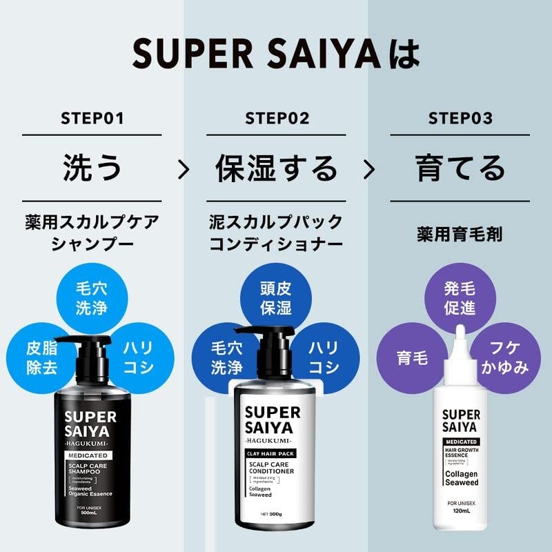 Super Saiya Mud Pack, Conditioner, 17.6 oz (500 g), For