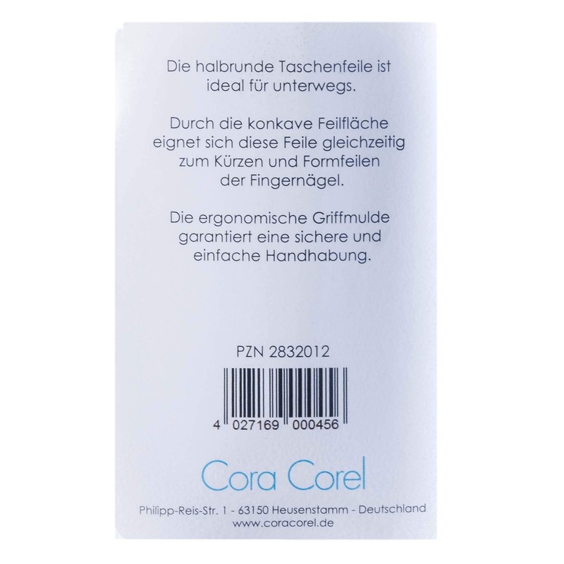 Cora Corel – Semi-Circular Pocket File