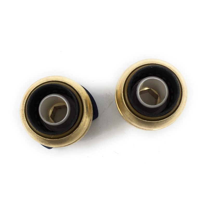 Washing Machine Valve with Water Hammer Arrestor and Push Fit