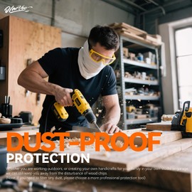 OLARVEO 6 Pack Sun Cooling Neck Gaiter Face Mask UV Scarf Breathable Bandana for Men/Women