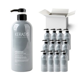 Kerasis Extra Damage Care Shampoo 1 Box (750g x 12 bottles) / 케라시스 엑스트라 데미지 케어 샴푸 1박스 (750gx12개)