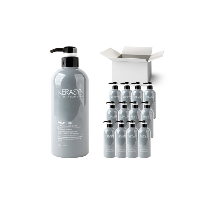 Kerasis Extra Damage Care Shampoo 1 Box (750g x 12