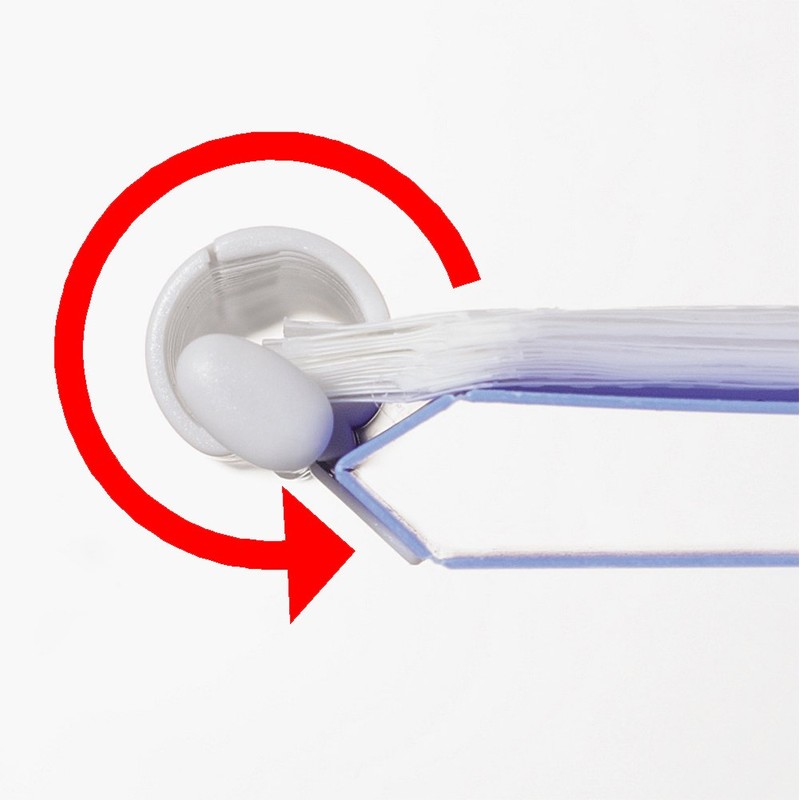 リヒトラブ ファイル クリヤーブック 交換式 A4 30穴 15ポケット 白 N5015-0