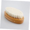 Ipetboom Bathroom Scrubbing Brush Wooden Baby Hair Brush 1pc Bath