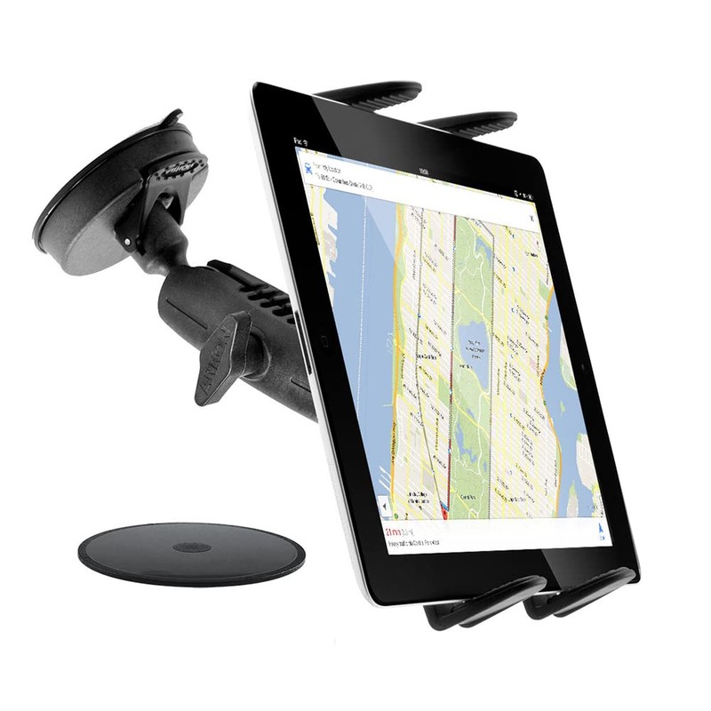 ARKON Mounts TABRM080 Heavy Duty Windshield Suction Tablet Mount