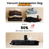 2Pack Vacuum Seal Bags For Clothing Travel With Wireless Pump