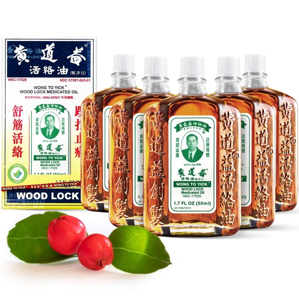 5 Pack of Wong to Yick - Wood Lock Medicated