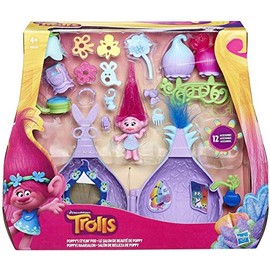 Hasbro Trolls B6559EU5 - Trollstadt Poppys Haarsalon, Spielset