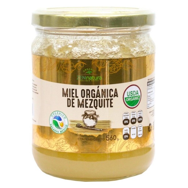 Miel Organica De Mezquite USDA CERTIFIED ORGANIC Hecho en México 🇲🇽